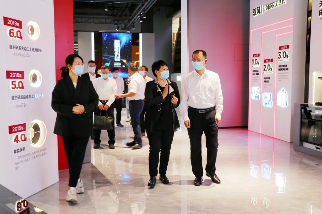 浙江高院等領導走進帥豐集成灶，助力企業(yè)蓬勃發(fā)展