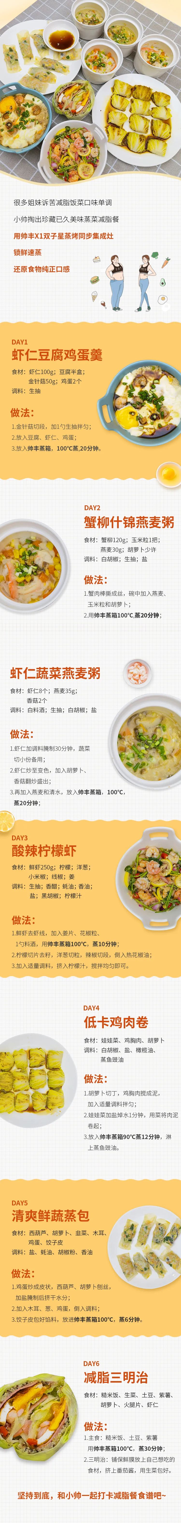 四食豐語|懶人刮油寶典，收藏這份減脂蒸菜食譜！