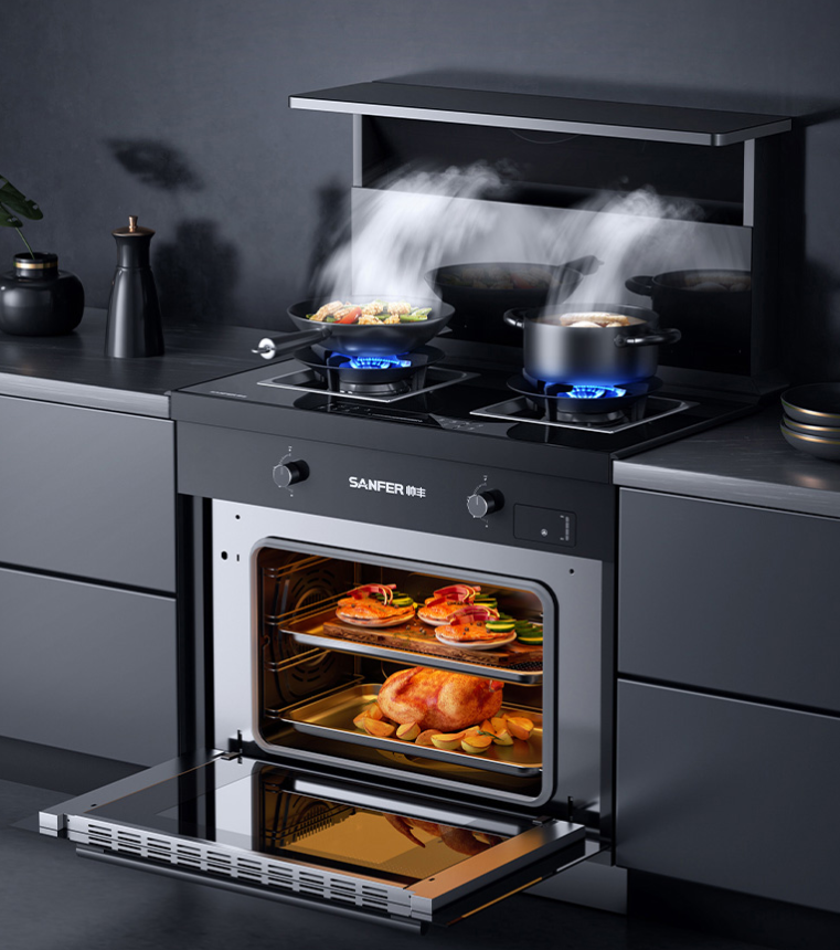 集成灶品牌蒸烤一體怎么選？帥豐電器用實力說話