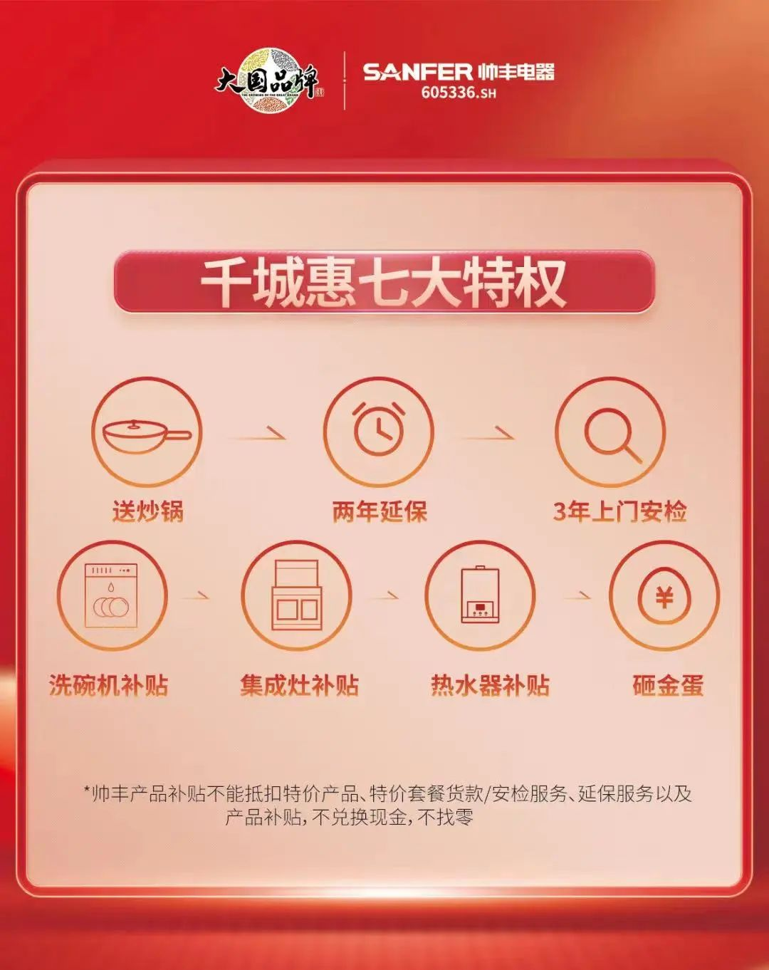 抓住這次集成灶搶購(gòu)熱潮！ 帥豐電器限時(shí)送熱水器，冰箱、洗衣機(jī)！