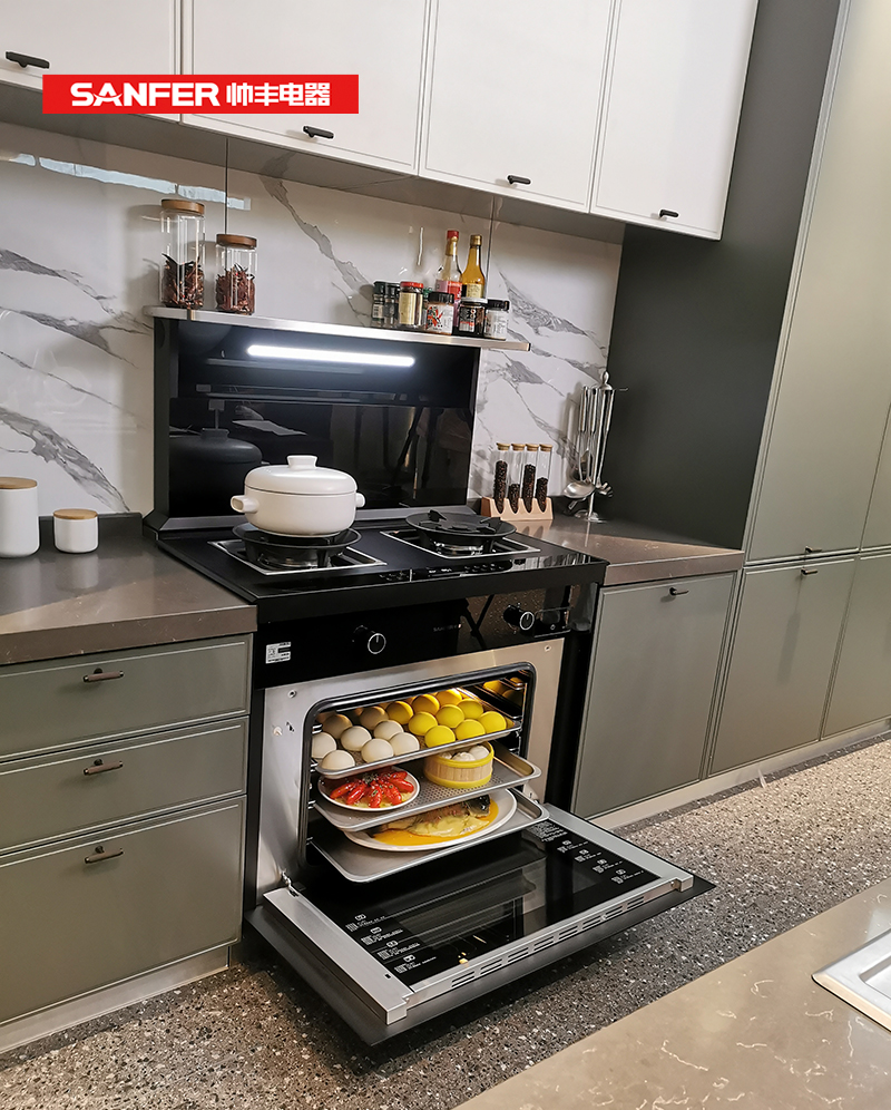 相遇煙火人間，帥豐T1-7B集成灶享受幸福廚居生活