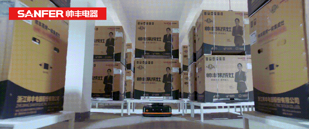 萬臺的倉儲空間來得及發(fā)貨嗎？別急！帥豐有AGV智能搬運車