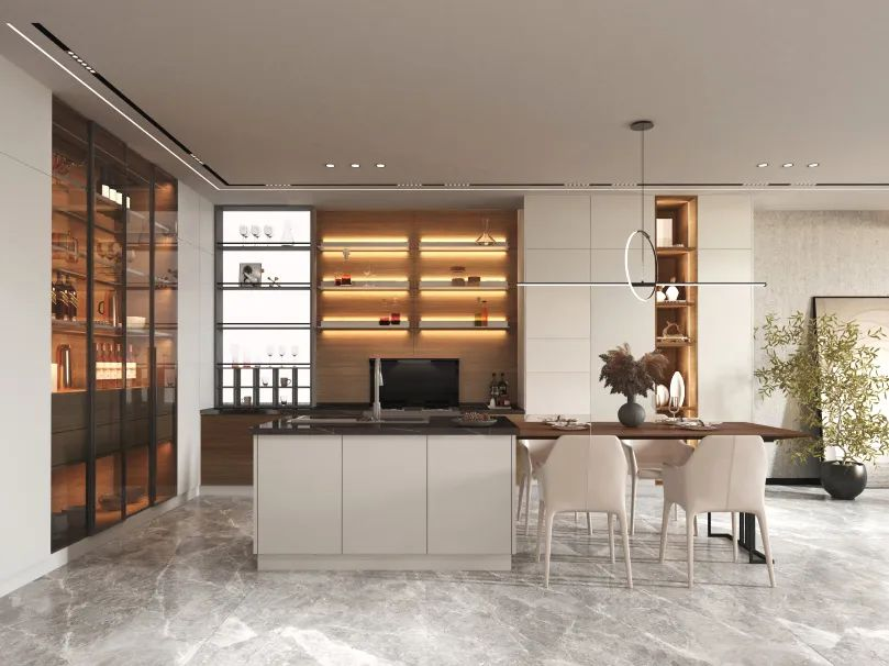 裝修效果圖|櫥柜選得好，讓我懂了什么才叫有效裝修！