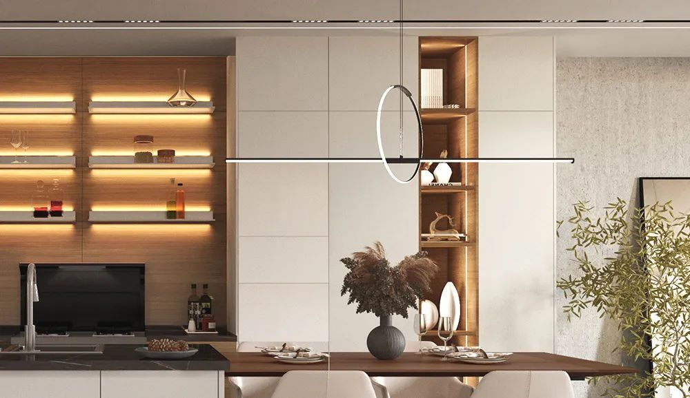 裝修效果圖|櫥柜選得好，讓我懂了什么才叫有效裝修！