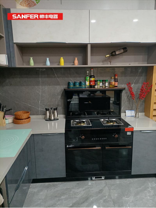 開放式廚房裝修難？集成灶這次可幫了大忙！