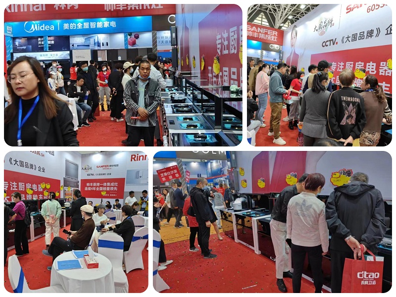 熱熱熱！帥豐集成灶亮相家博會，驚艷全場