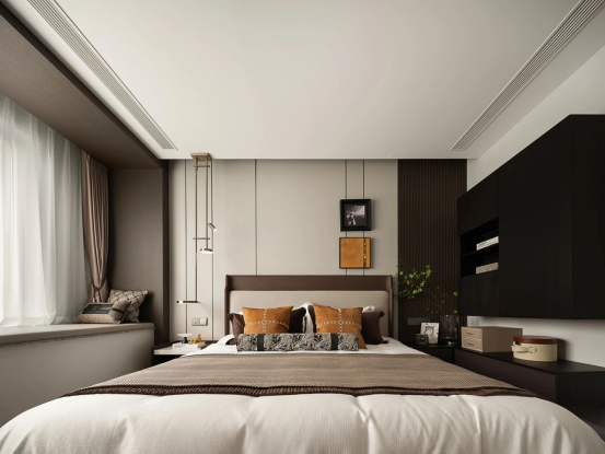 帥豐全屋高定 | 129㎡現(xiàn)代灰色系，盡顯優(yōu)雅高級品味