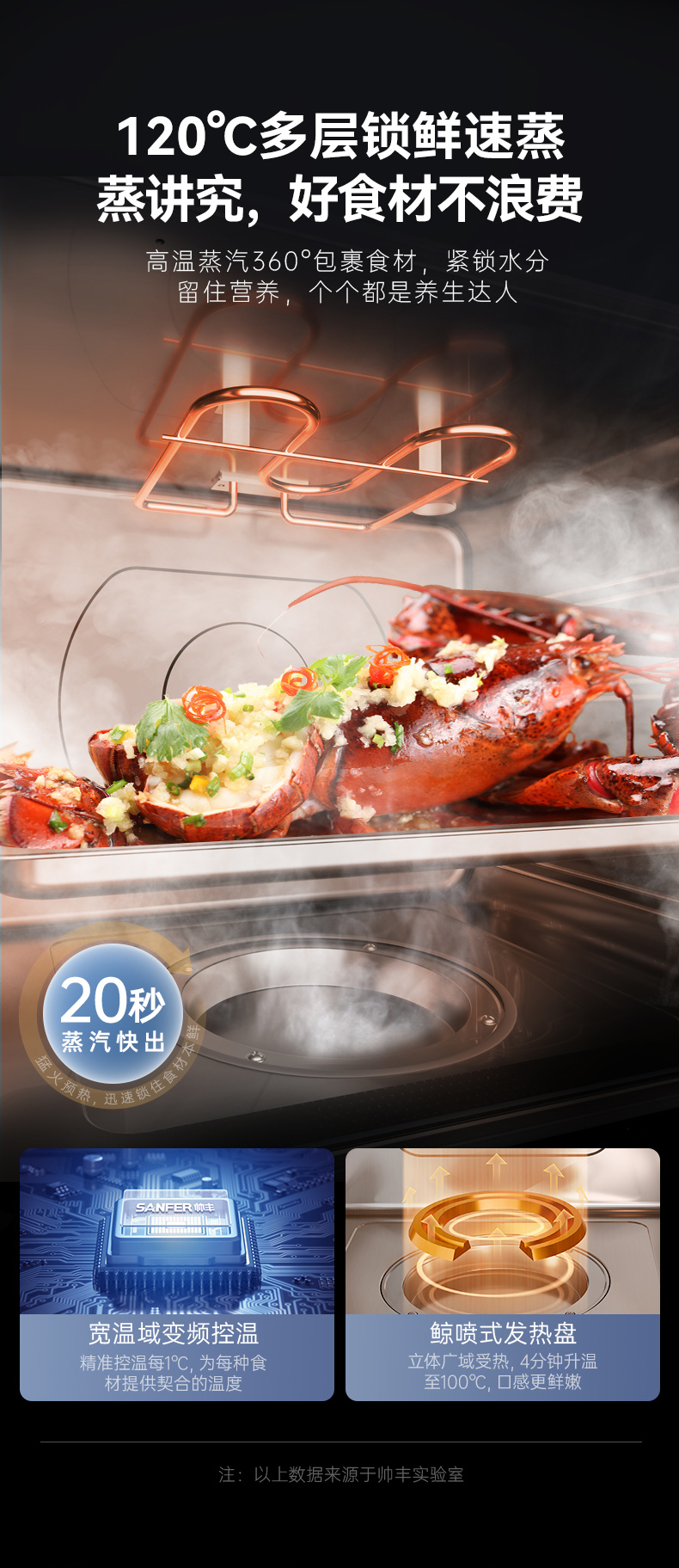 帥豐天機3蒸烤獨立（白）集成灶