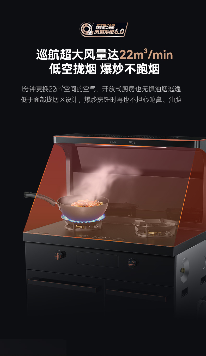 帥豐星辰X1雙子星蒸烤獨(dú)立(90S)集成灶