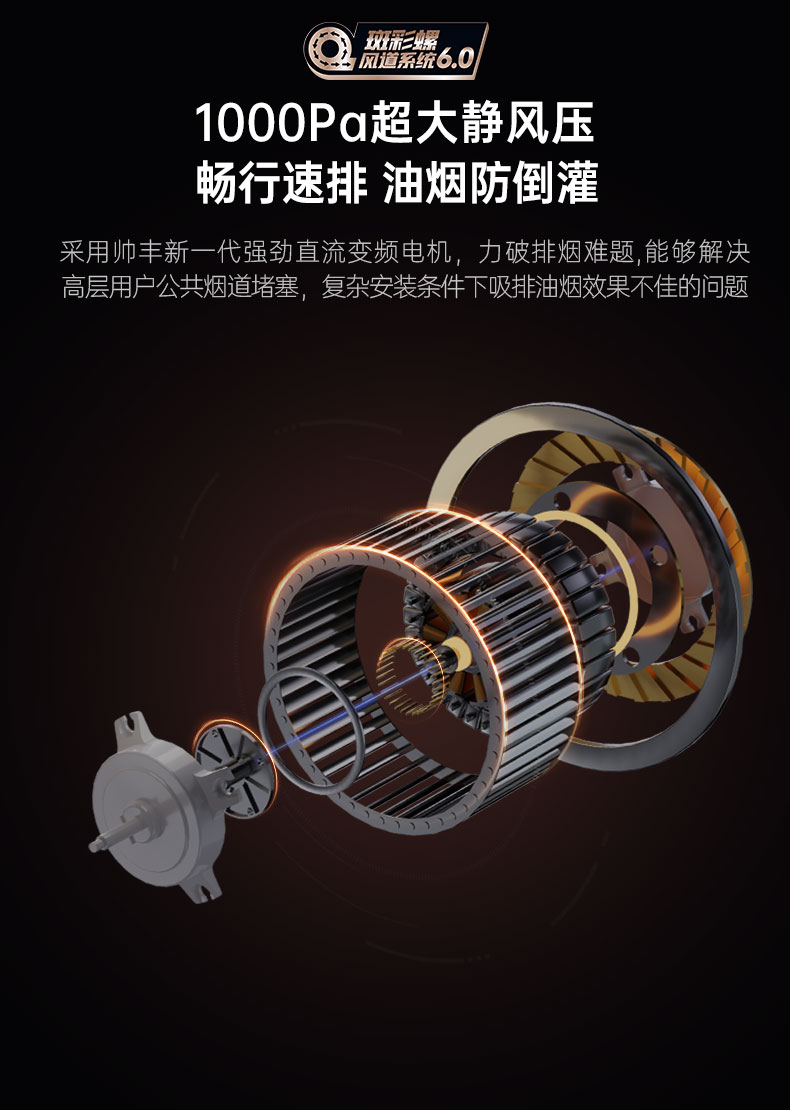 帥豐星辰X1雙子星蒸烤獨立(100S)集成灶