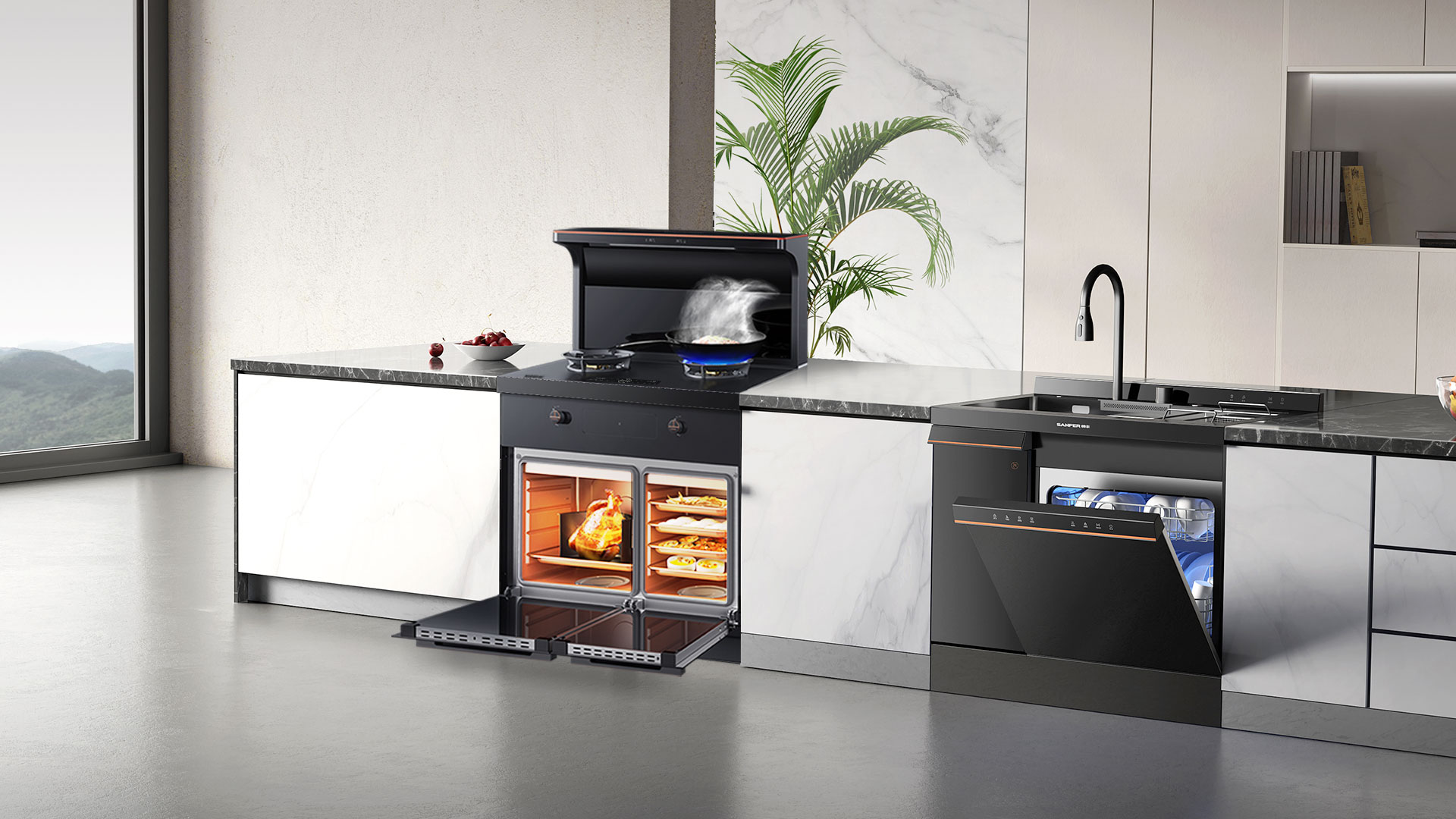 集成灶品牌帥豐套系化廚電，在家也要好好保護(hù)自己