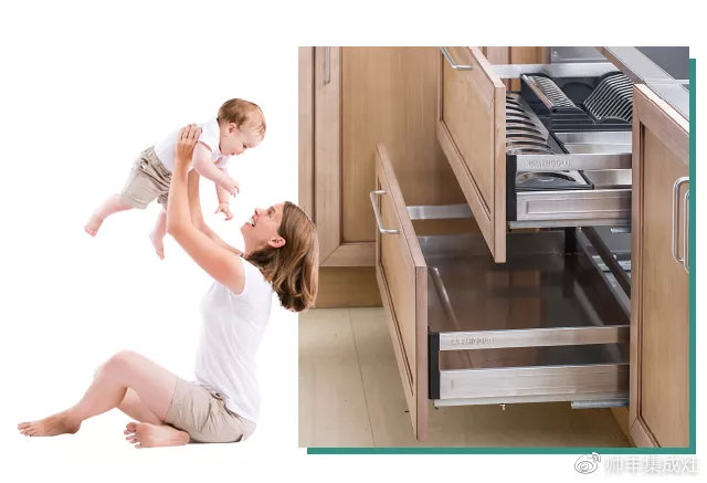 家里裝這樣的整體櫥柜，才敢讓寶寶放心住