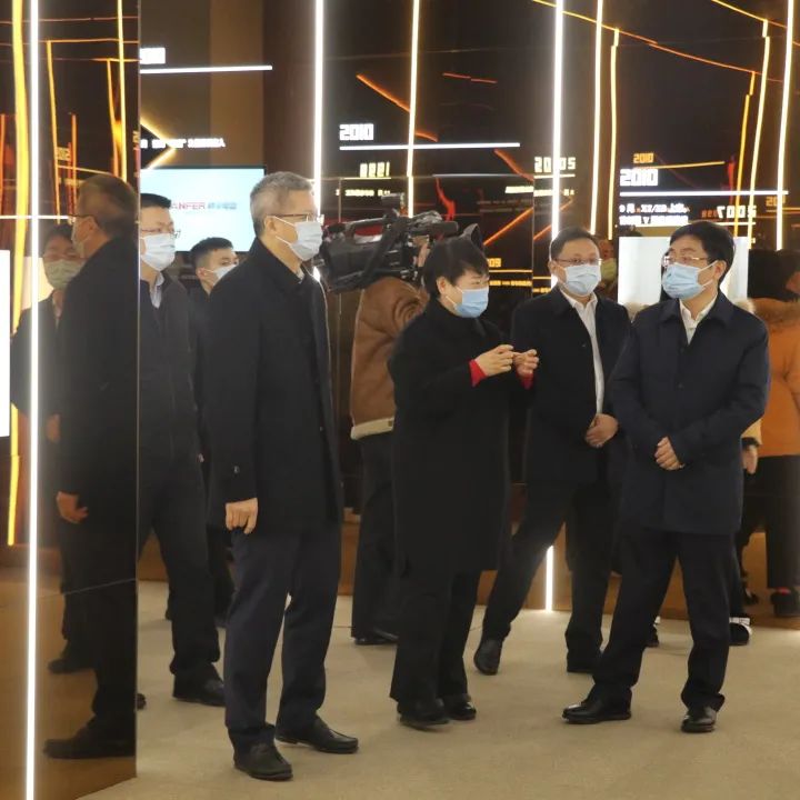 行業(yè)標(biāo)桿，彰顯豐采|紹興市委副書記、代市長施惠芳一行蒞臨帥豐調(diào)研指導(dǎo)！